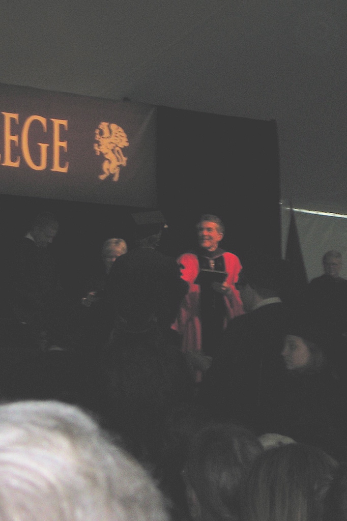 Nick Receives Diploma