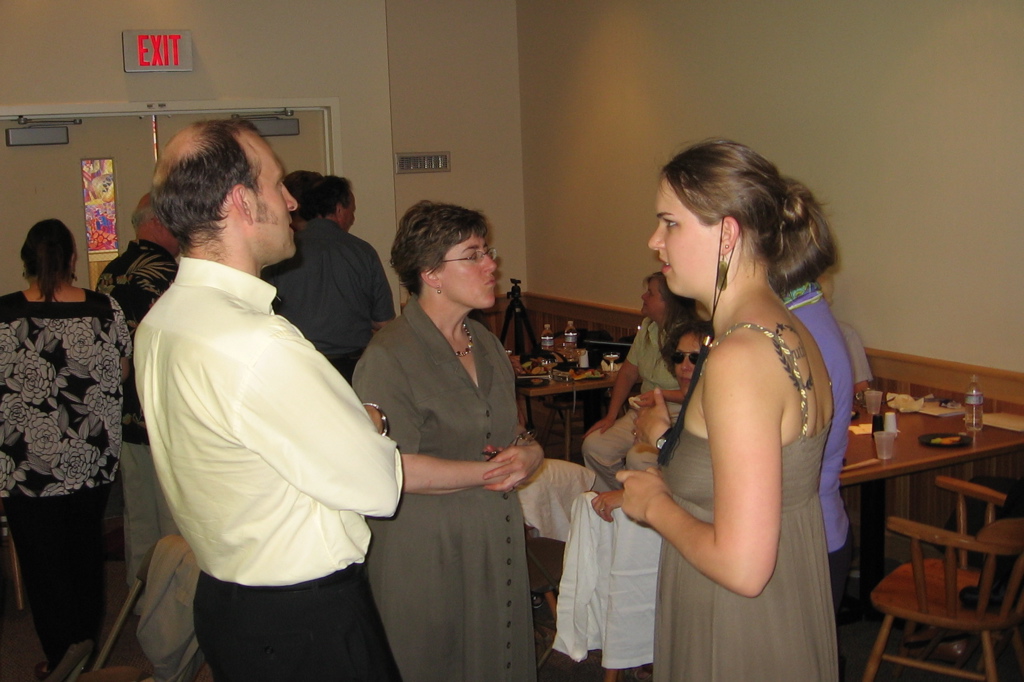 Nigel, Ellen, and Maddy
