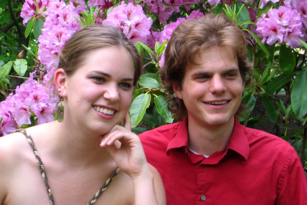 Maddy and Nick by Flowers 6