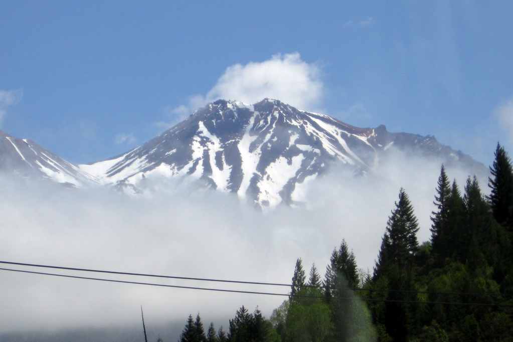 Mt. Shasta, on the way Home