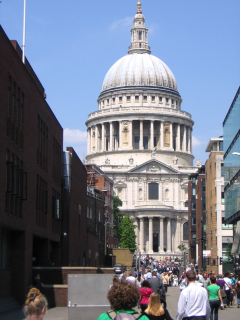 A view of St. Paul's