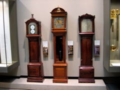 Grandfather Clocks at the British Museum.. For Lewie!