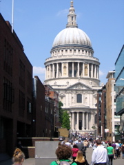A view of St. Paul's
